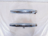 Harley Davidson Sportster 883 & 1200 Chrome Exhaust Header Pipe Mufflers - C3 Cycle