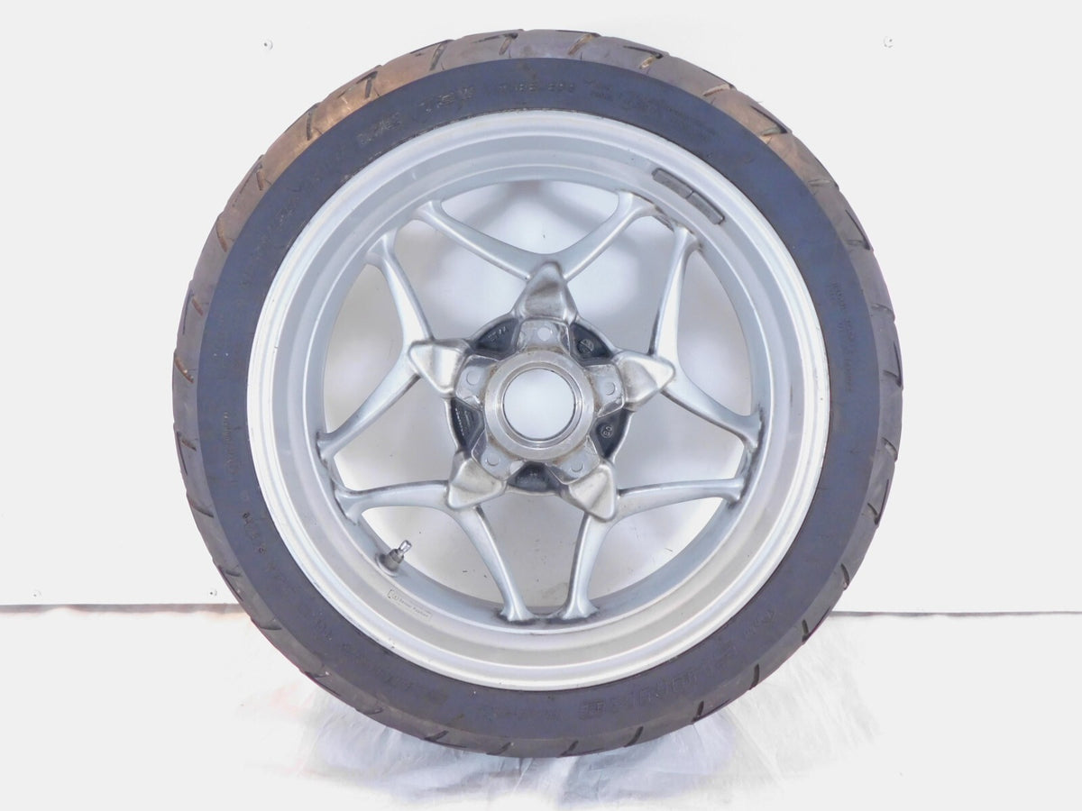 2005-2013 BMW R1200RT R1200ST R1200 RT ST R900RT Silver Back Rear Wheel & Tire