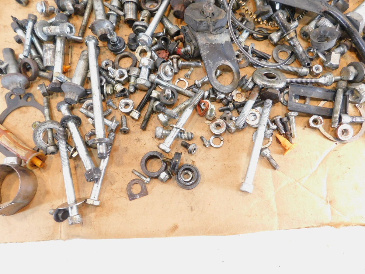 1998 98 Harley Davidson Sportster 1200 Hardware Nut Bolt Brackets Parts Box Lot - C3 Cycle