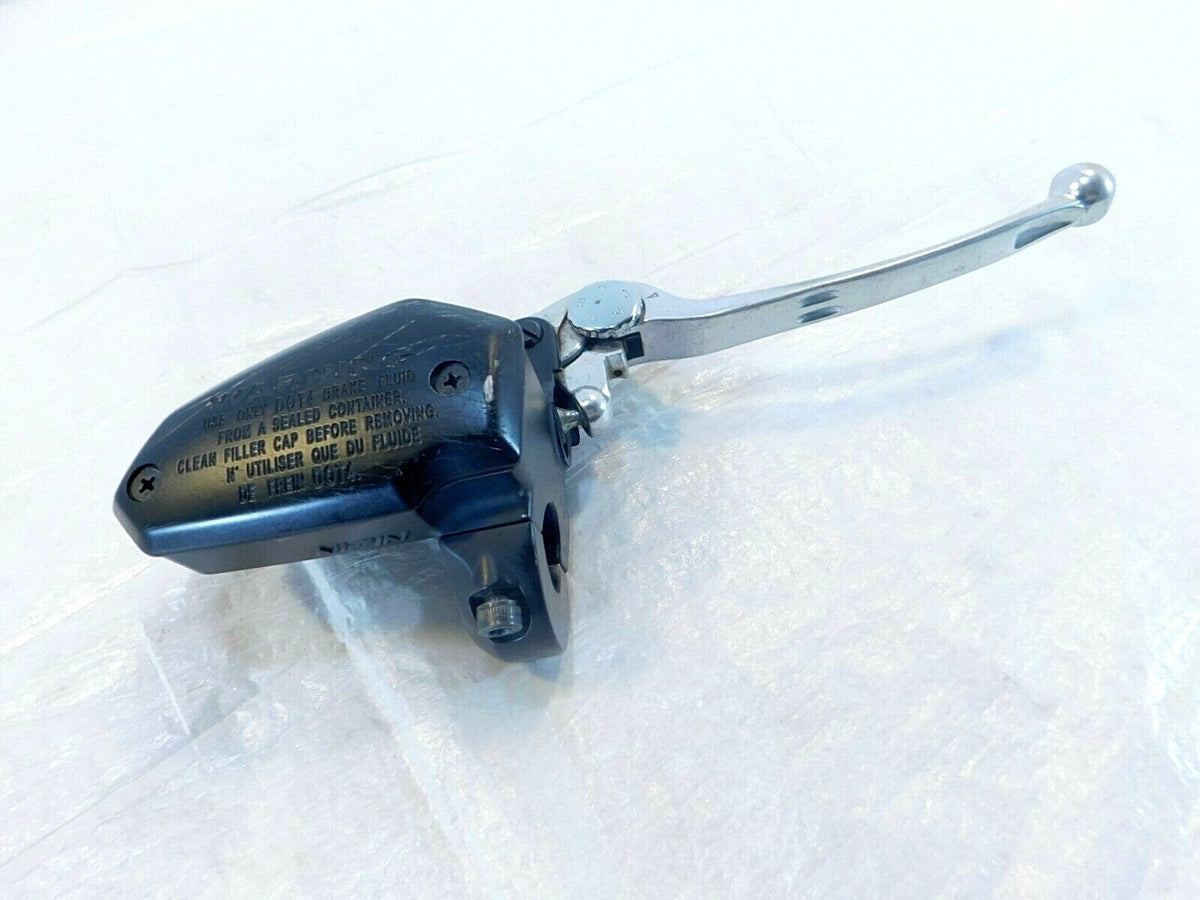 Kawasaki EX650 Ninja 650 Black Front Brake Master Cylinder Reservoir w/ Lever - C3 Cycle