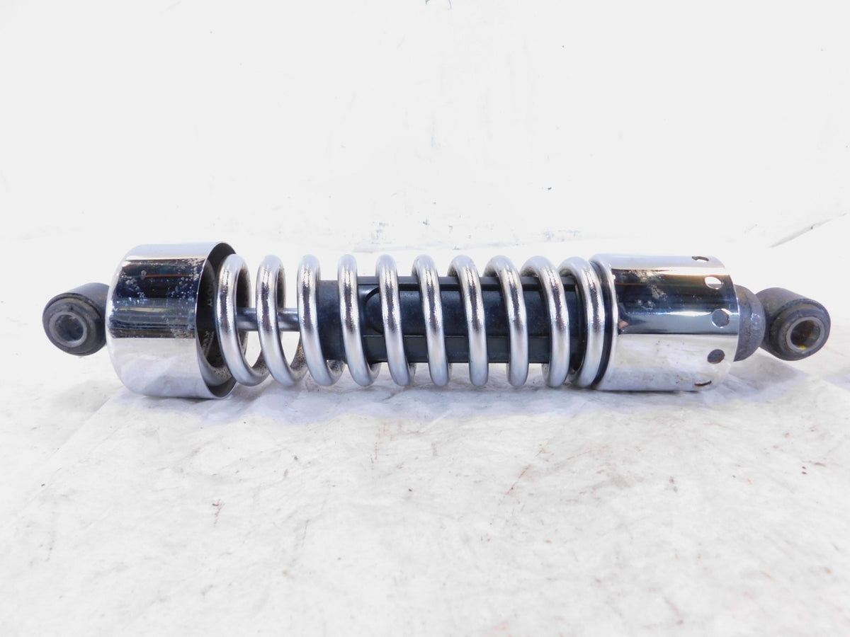 One Harley Davidson Dyna Super & Wide Glide 12 1/2" Chrome Rear Shock Absorbers - C3 Cycle