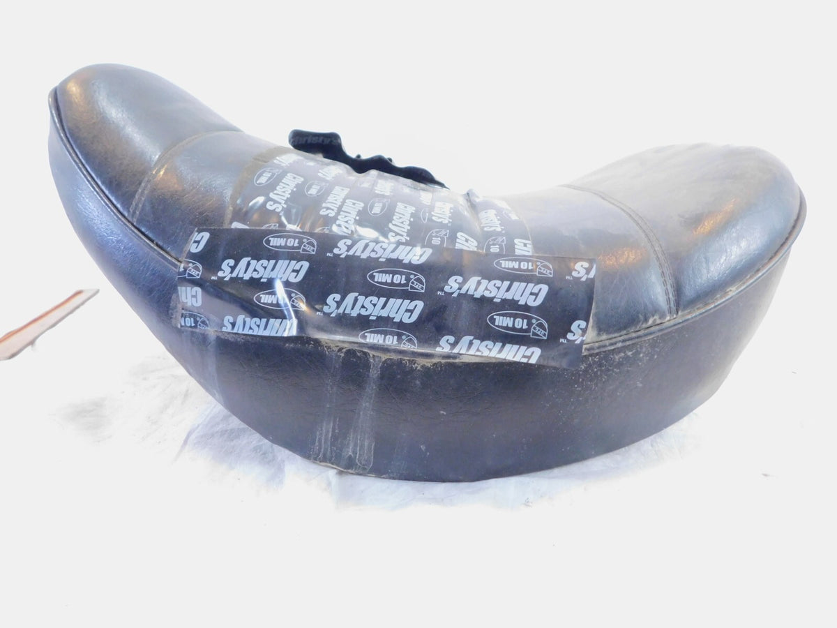 1986-2001 Suzuki Savage 650 LS650 Black Front Main Rider Seat Saddle Pad - tears - C3 Cycle
