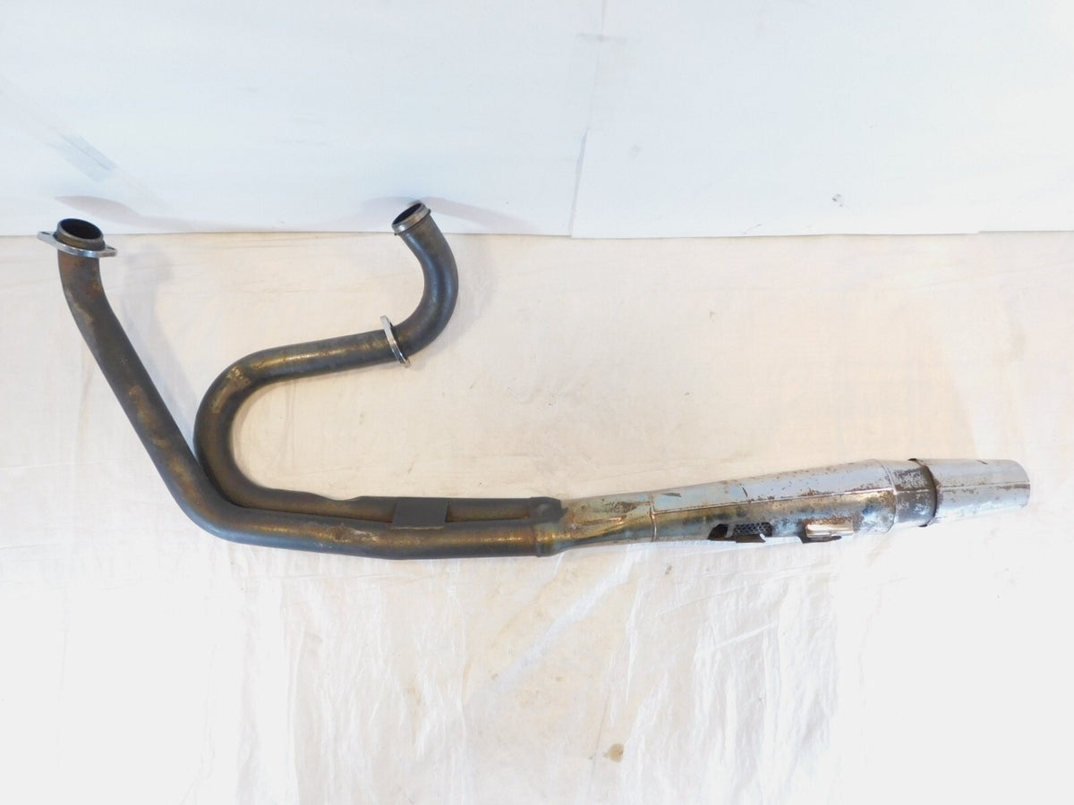 Harley Davidson Dyna Wide Glide 2into1 Header Pipe Exhaust System - Damage - C3 Cycle
