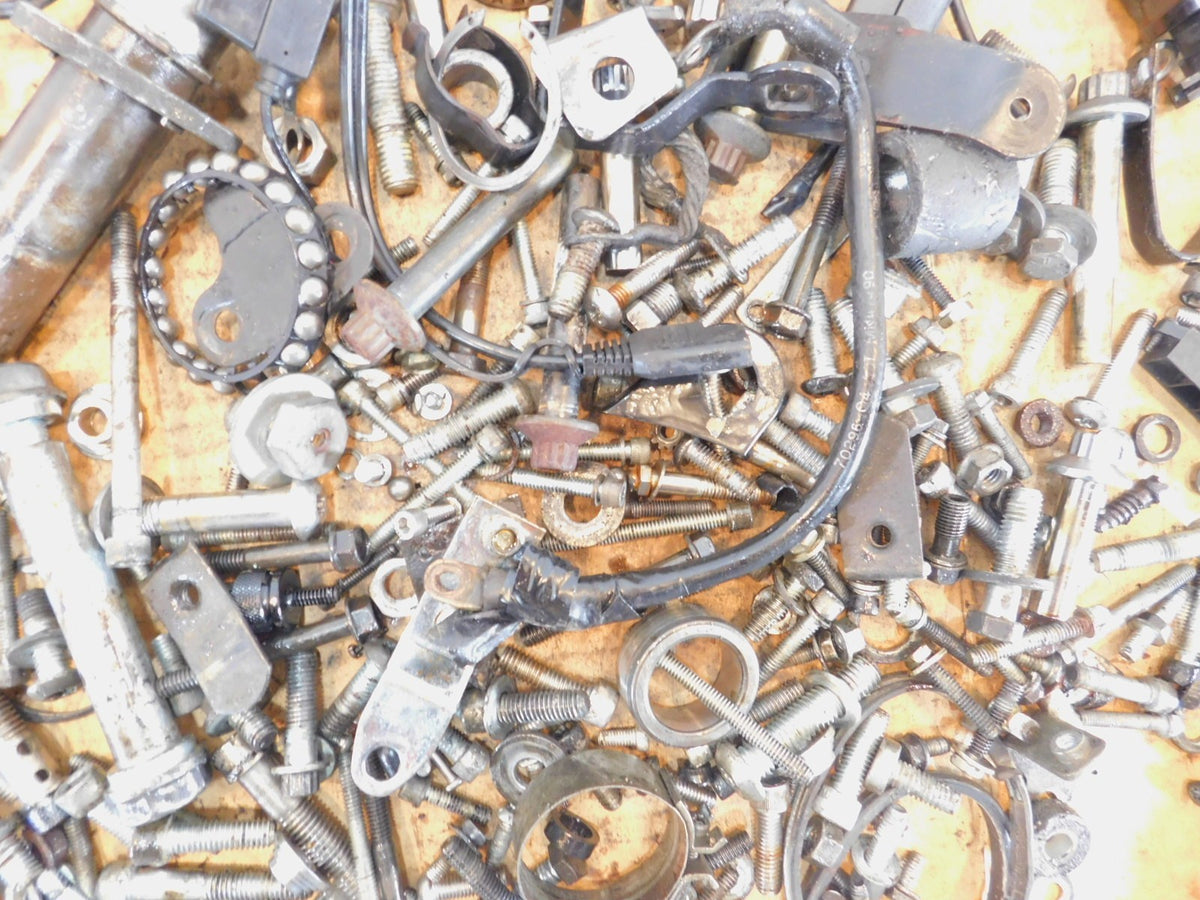 06 Harley Davidson Sportster XL1200 Low Nuts Bolts Brackets Parts Box Lot - C3 Cycle