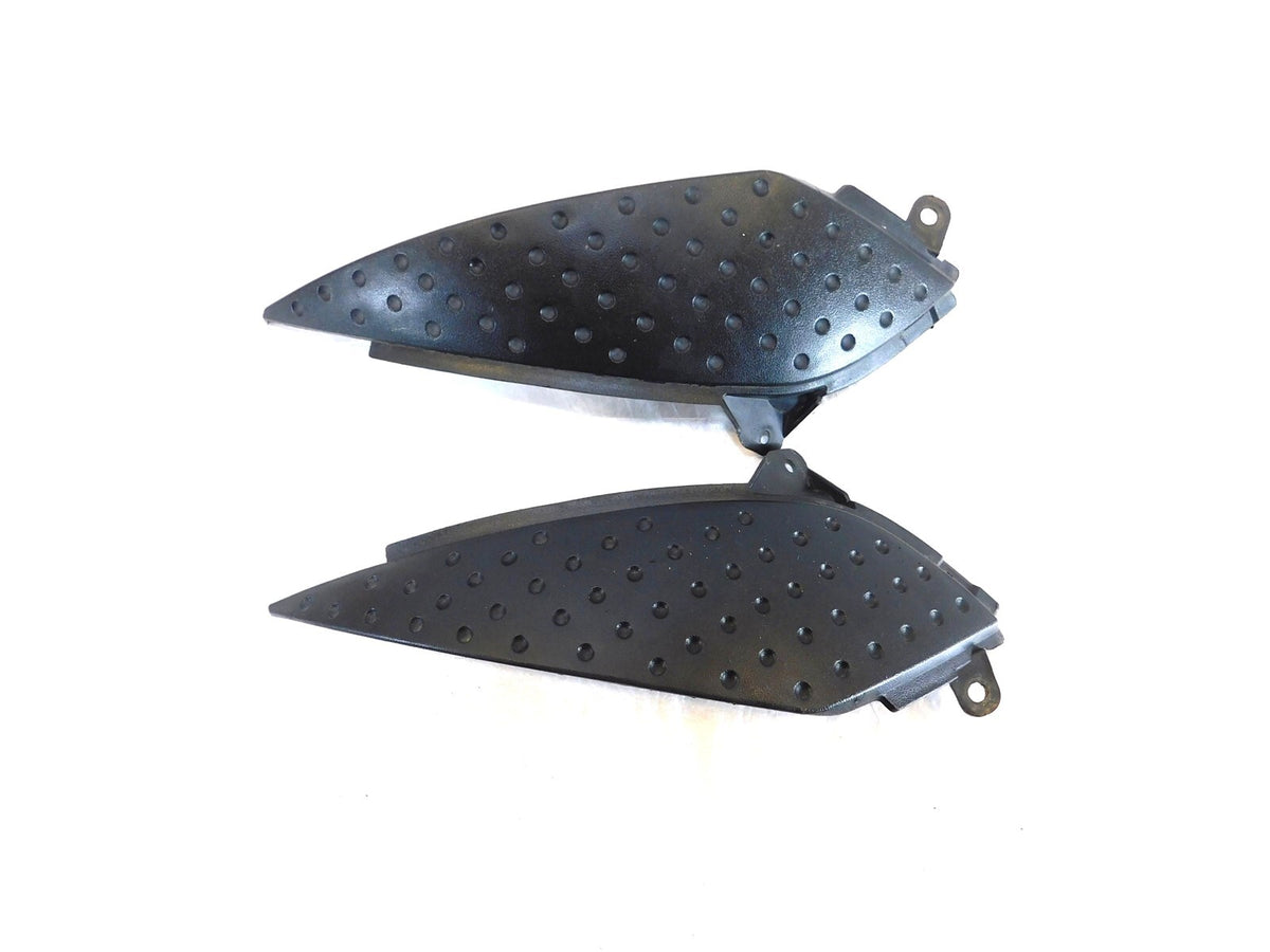 Kawasaki Ninja ZX6R ZX636 ZX6RR ZX600 Right/Left Fuel Gas Tank Trim Pad Covers - C3 Cycle