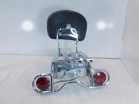Harley Road King Electra Glide Rear Passenger Backrest Sissybar & Luggage Rack - C3 Cycle
