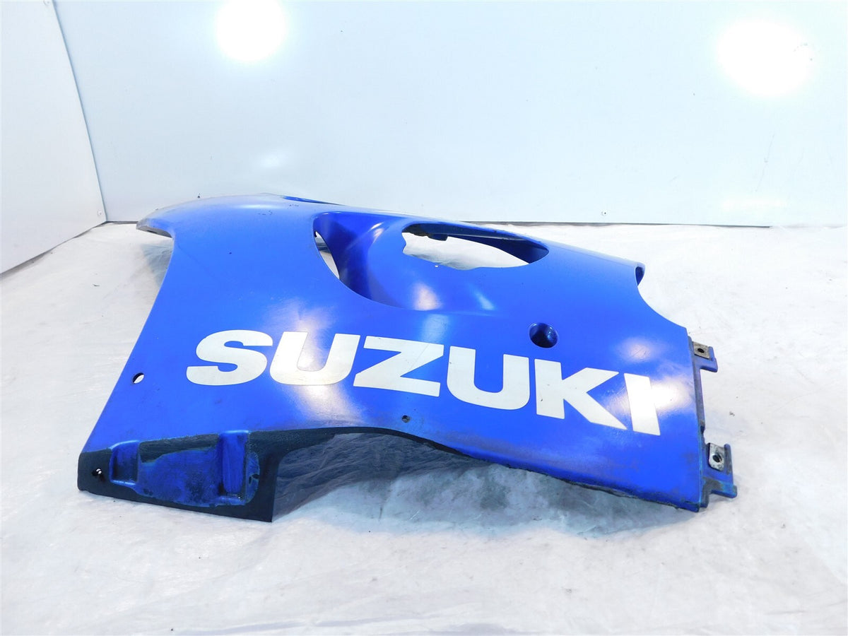 1997 Suzuki GSX-R600 GSXR600 Blue Left Lower Under Fairing Cowling Cover Panel - C3 Cycle