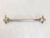 2008 Triumph Street Triple 675 Rear Wheel Swingarm Pivot Bolt Shaft & Adjusters - C3 Cycle