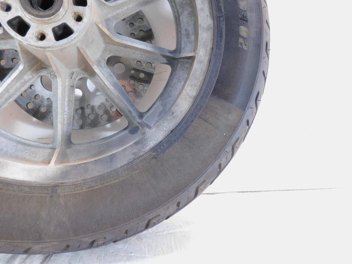 1996-1999 Harley Davidson Sportster 883 & 1200 Silver Cast Rear Wheel Rim - C3 Cycle