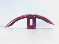 Harley Davidson Sportster 883 & 1200 Red Front Wheel Cover Fender - Bent - C3 Cycle