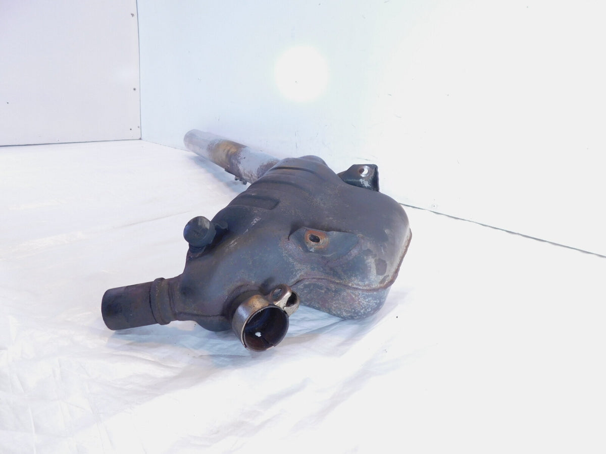 Honda GL1500 Goldwing Exhaust Header Pipe Chamber Collector & Muffler -Damage