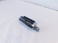 Harley Touring FXR Dyna Sportster Softail Black & Chrome Peg Footpeg Footrest - C3 Cycle