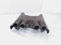 82-83 Yamaha XJ750 Maxim 750 Exhaust Muffler System Mid Pipe Chamber Manifold - C3 Cycle