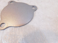 1991-1993 Honda Nighthawk 750 CB750 Silver Engine Left Side Cover Plate & Screws - C3 Cycle