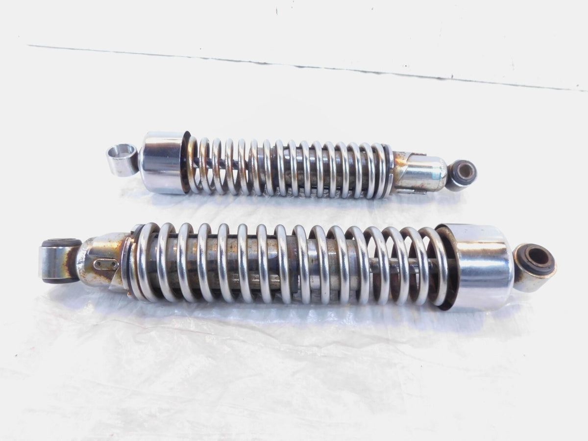 Harley Davidson Sportster 883 & 1200 Chrome Rear Wheel Shock Absorbers 13.5" - C3 Cycle