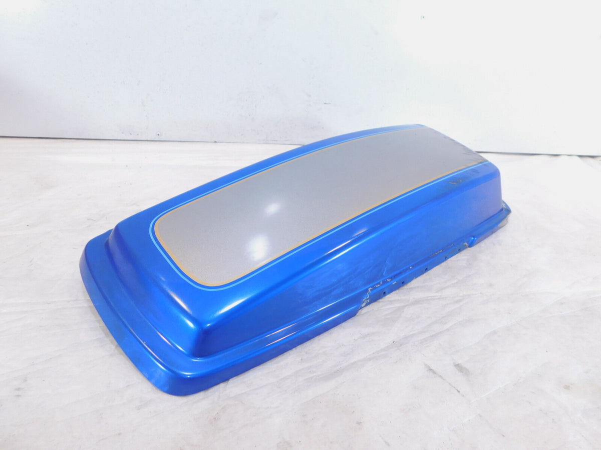 Harley Davidson Road King Street & Electra Glide Blue Right Saddlebag Cover Lid - C3 Cycle