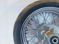 1998-2003 Triumph Thunderbird Sport Chrome Spoked Rear Wheel Rim & Tire
