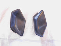 BMW K100 K100LT K100RS K100RT Black Rear Left/Right Handle Cover Fairing Panels - C3 Cycle