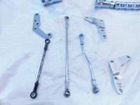 Titan Phoenix ZRM ZSX Softail Left Right Brake & Shifter Forward Control Pedals - C3 Cycle