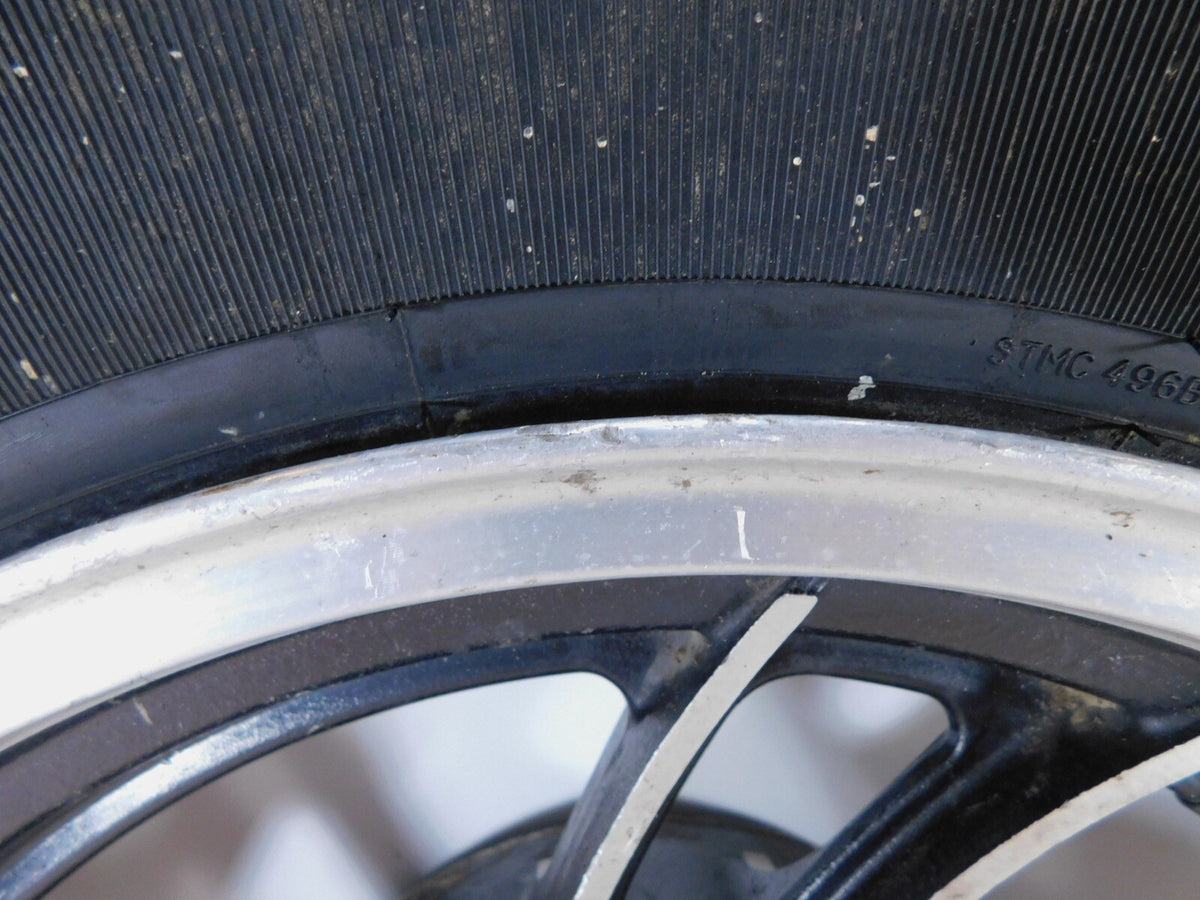 1982-1983 Yamaha XJ750 XJ750J Maxim 750 Black Cast Rear Mag Wheel Rim - C3 Cycle