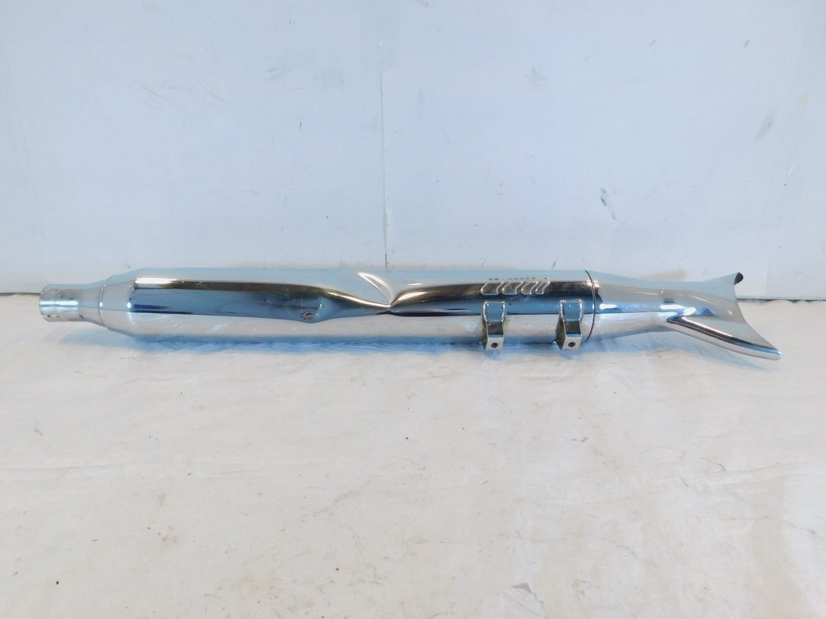 Harley Davidson Road King & Electra Glide Left Slip On Exhaust Pipe Muffler - C3 Cycle