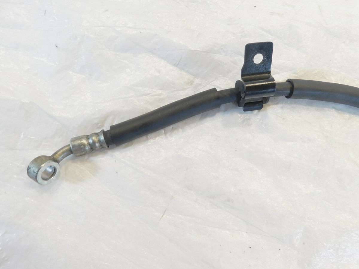 Kawasaki ER650 EX650 Ninja 650 Black Front Brake Left to Right Caliper Hose Line - C3 Cycle