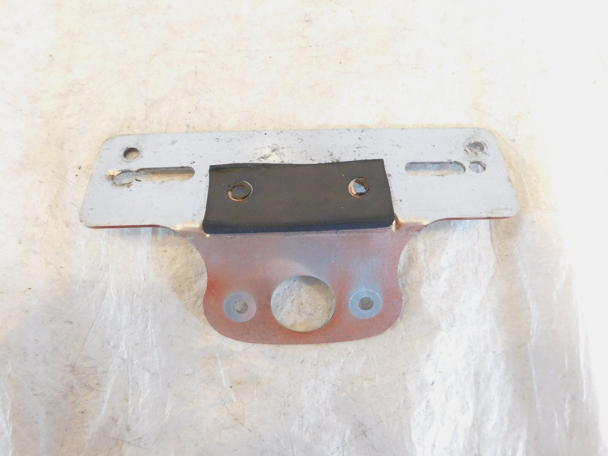 Triumph Legend TT Thunderbird Sport 900 Chrome Rear Fender License Plate Bracket - C3 Cycle