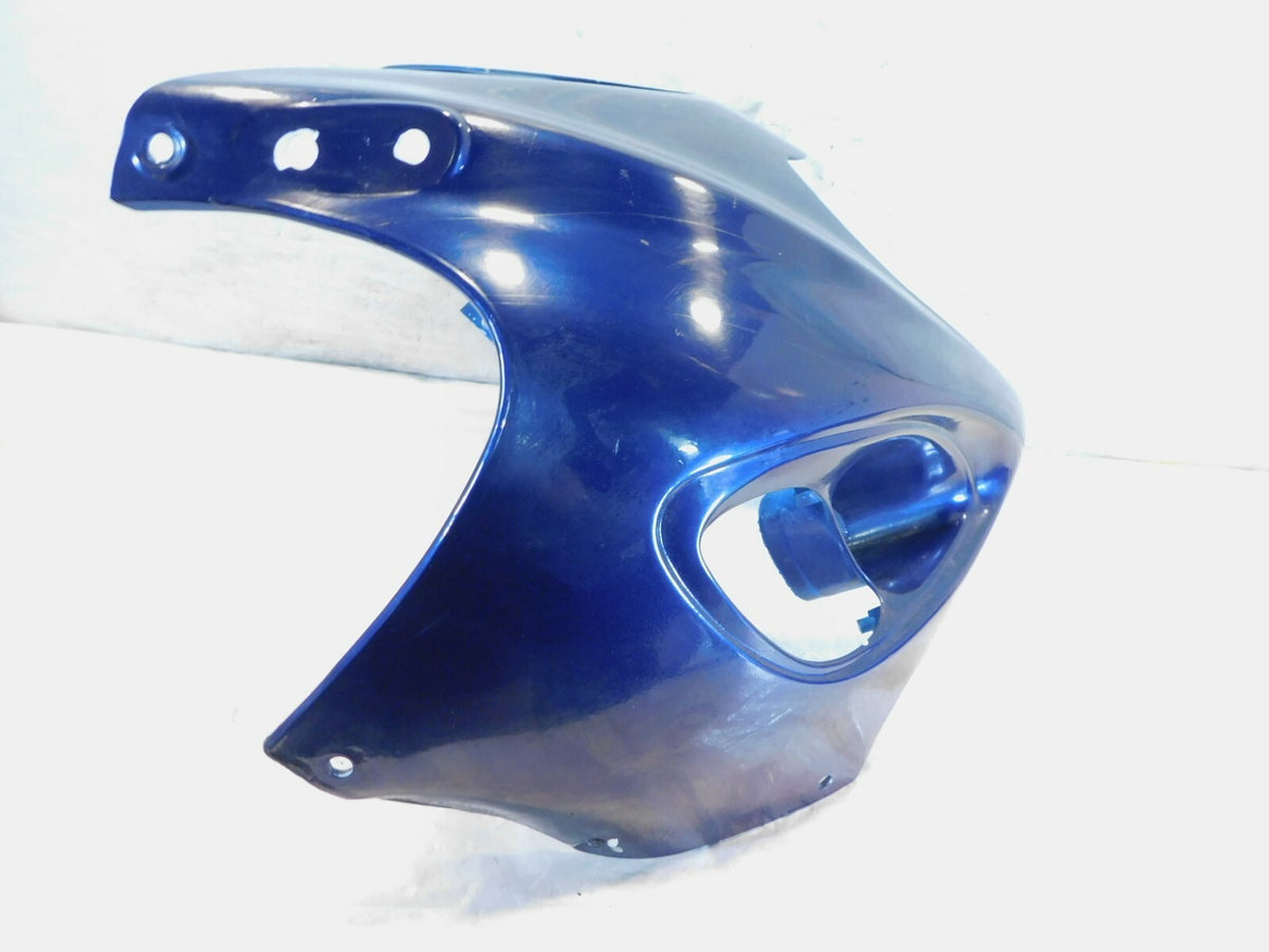 1999-2003 Suzuki GSX1300R Busa Hayabusa Blue Front Upper Fairing Cowling Cowl - C3 Cycle