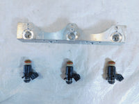 2001-17 Honda GL1800 Goldwing 1800 Right Fuel Gas Injector Rail & Fuel Injectors - C3 Cycle