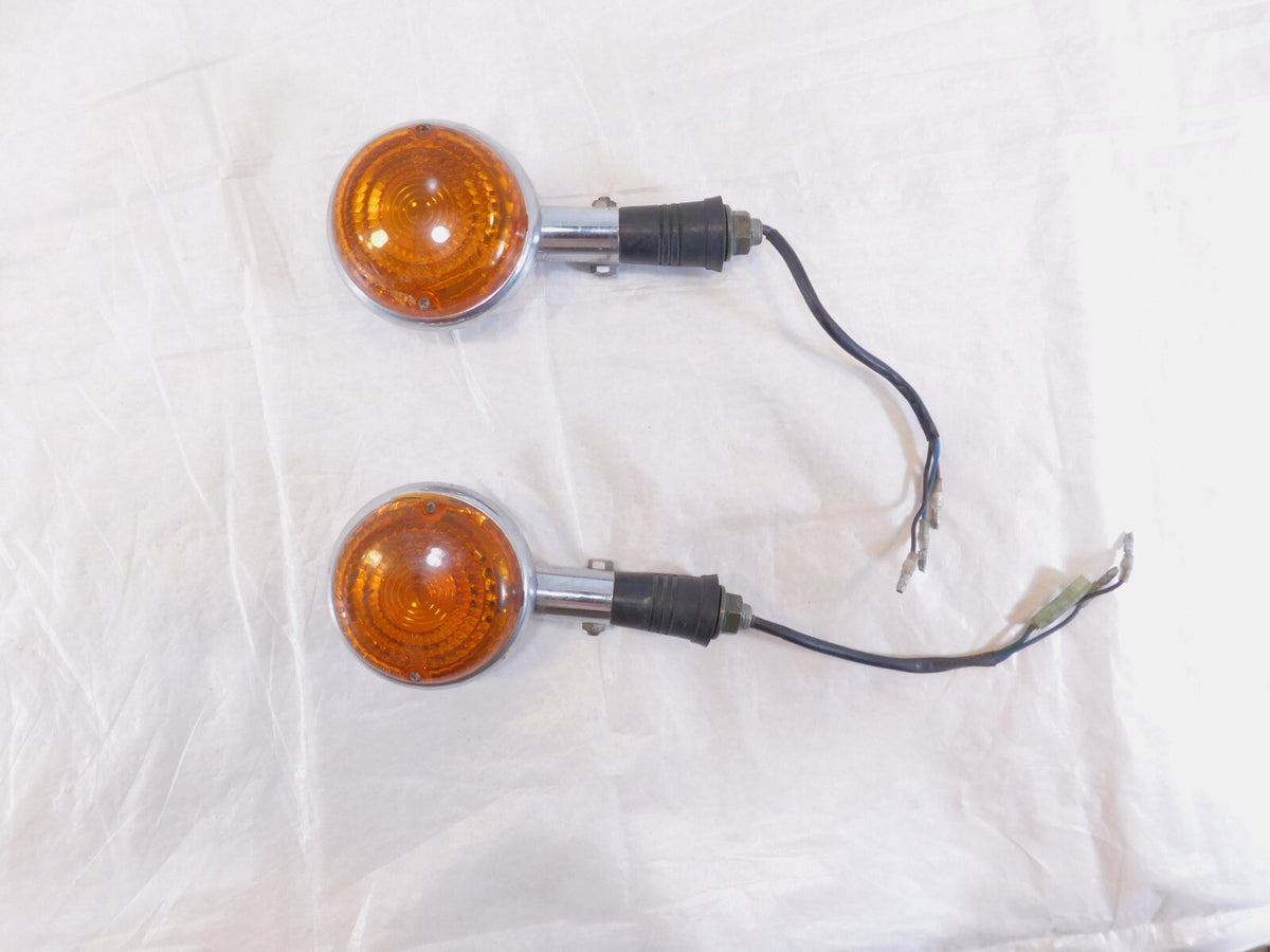 Yamaha VMax 1200 Virago 750 VStar 250 Front Turn Signal Flasher Indicator Lights - C3 Cycle