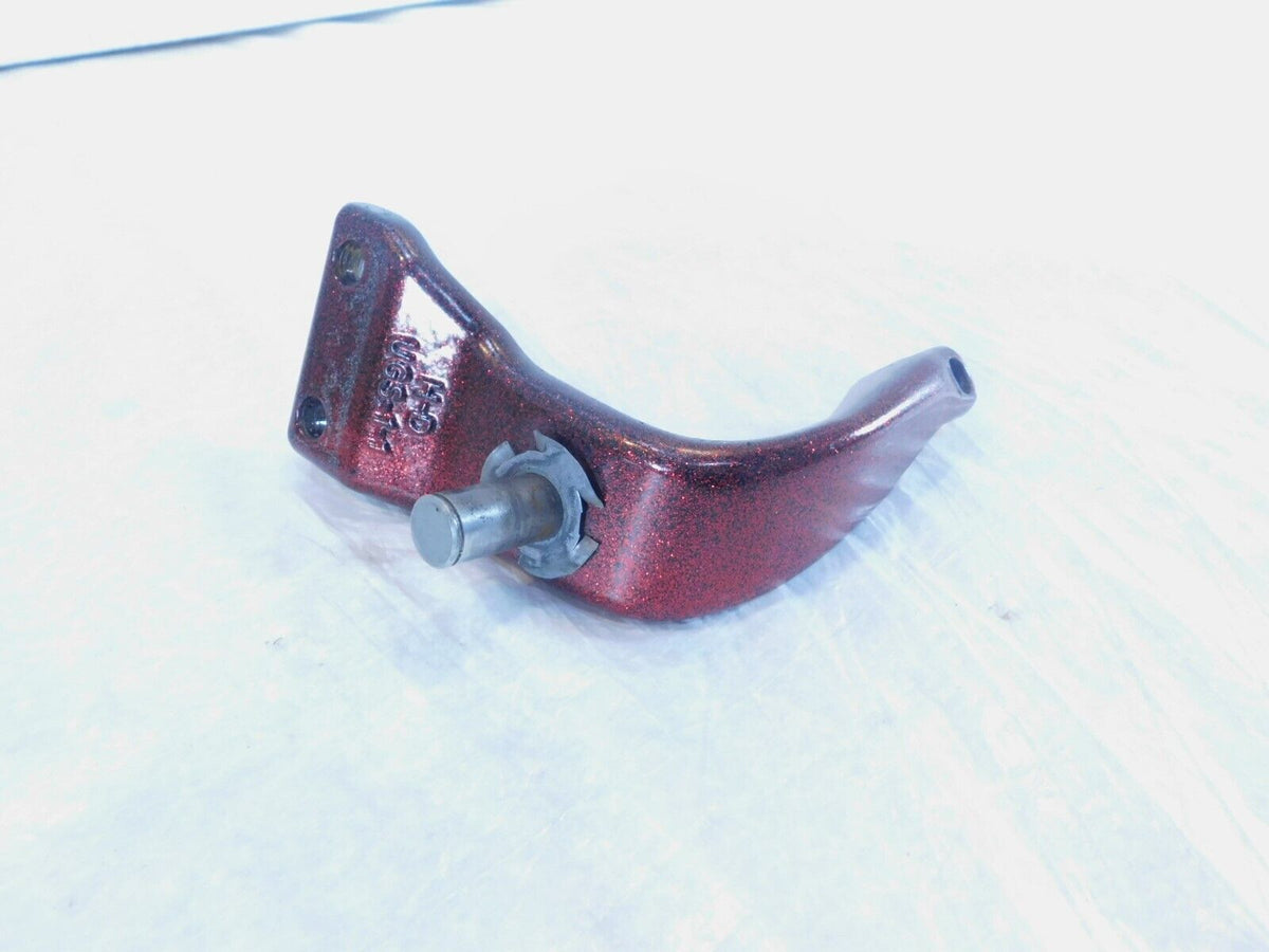 Harley Dyna Super Glide Custom & Low Rider Chrome Right Footpeg Mount Bracket - C3 Cycle