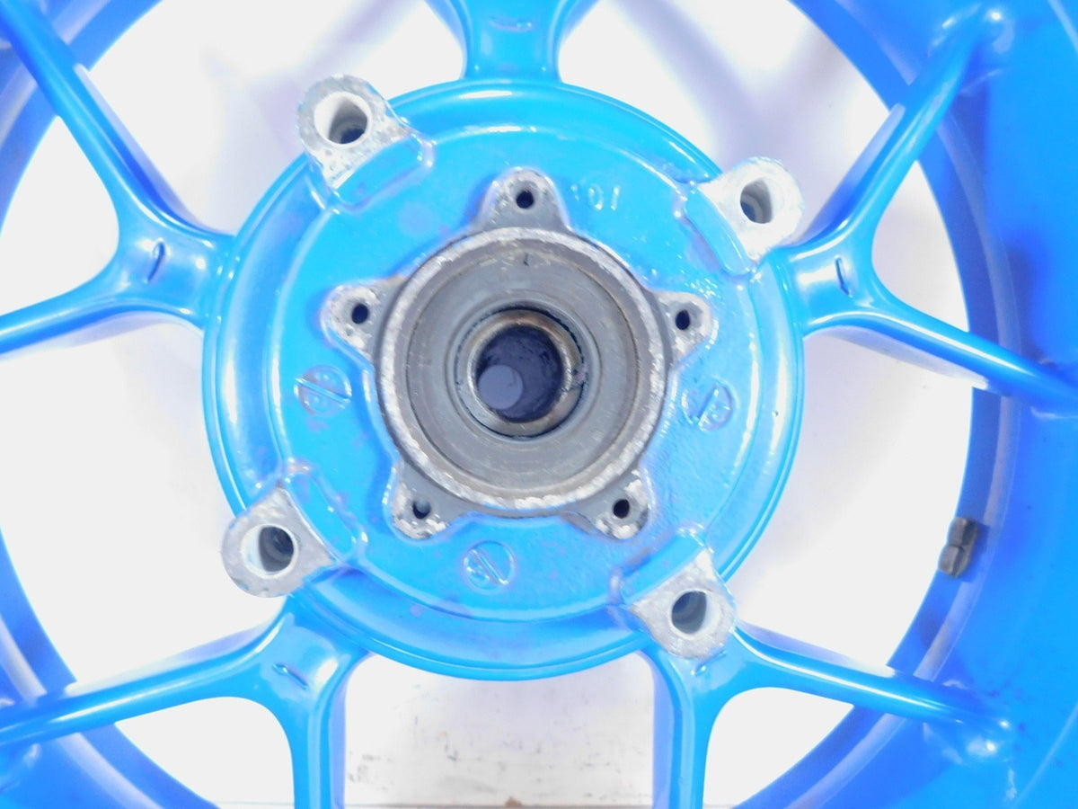 2007 2008 2009 2010 2011 2012 Triumph Tiger 1050 SE Blue Rear Wheel Rim & Tire - C3 Cycle