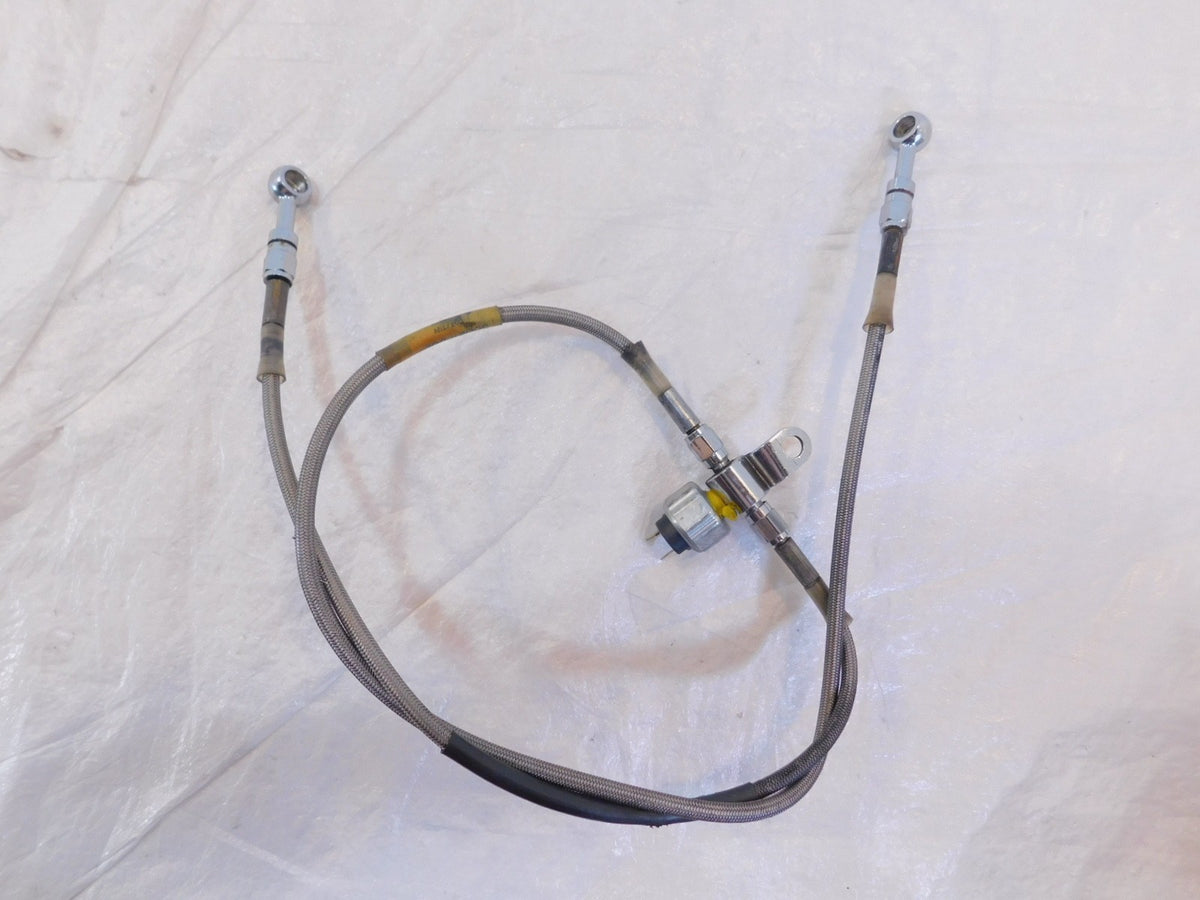 2002 & 2003 Indian Gilroy Scout Rear Master Cylinder to Caliper Brake Hose Line - C3 Cycle