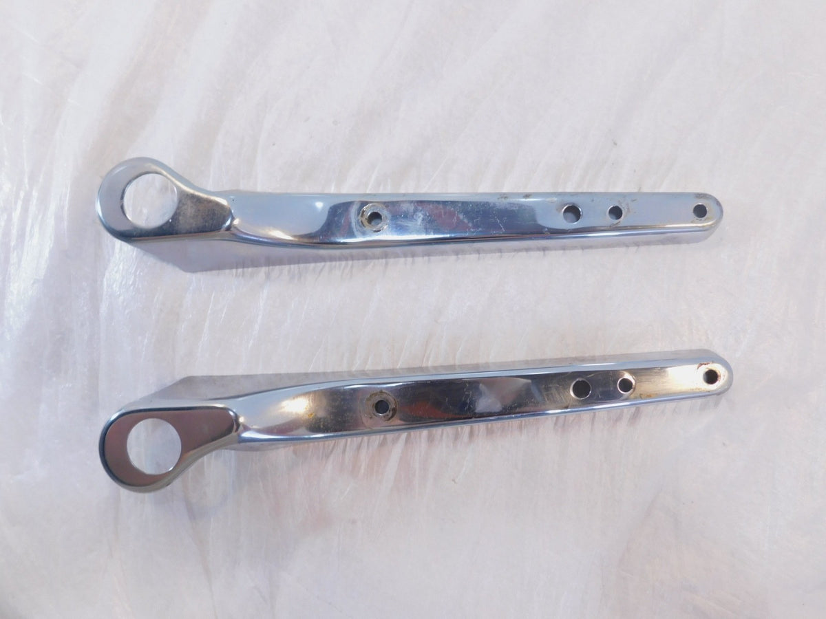 Harley Davidson Sportster XL 883 & 1200 Chrome Rear Fender Frame Strut Covers - C3 Cycle