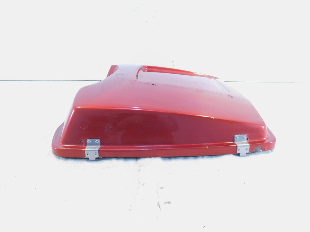 86-90 Harley Davidson Touring Tour Electra Glide Red Luggage Tour-Pak Lid - Hole - C3 Cycle