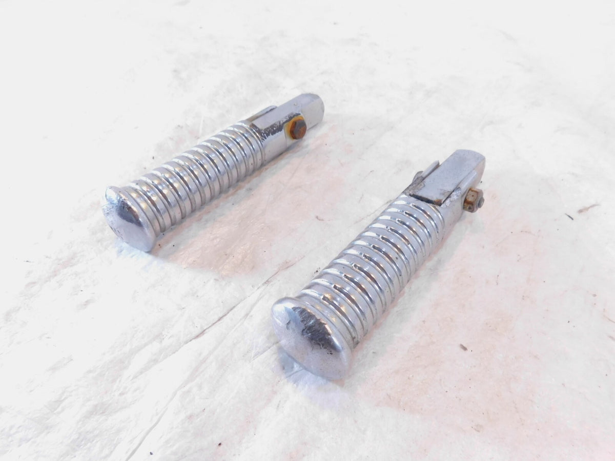 1988-1997 Yamaha Virago 1100 XV1100 Front Crash Bar Highway Foot Peg Footrests - C3 Cycle