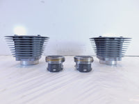 Harley Davidson Sportster 883 Custom & Low Silver Cylinders w/ Pistons 16545-04 - C3 Cycle