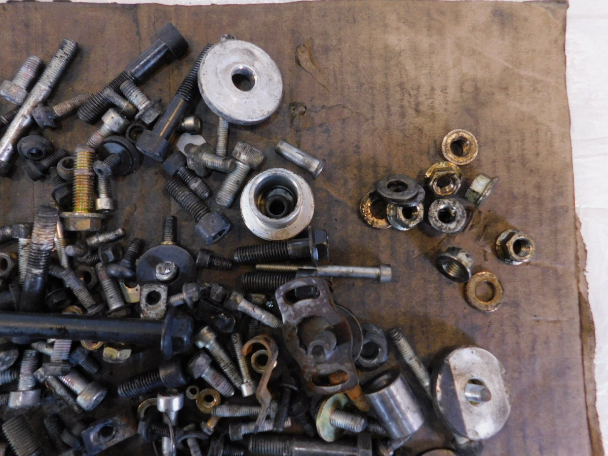 2016 16 Indian Roadmaster Engine Bolts Nuts & Brackets Hardware Parts Box Lot - C3 Cycle