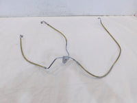 Harley Road King & Electra Glide Dual Disc Braided Front Bake Line Hose Pipes - C3 Cycle