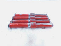 Harley Davidson Red EVO FXR Electra Glide Dyna & Softail Valve Pushrod Covers - C3 Cycle