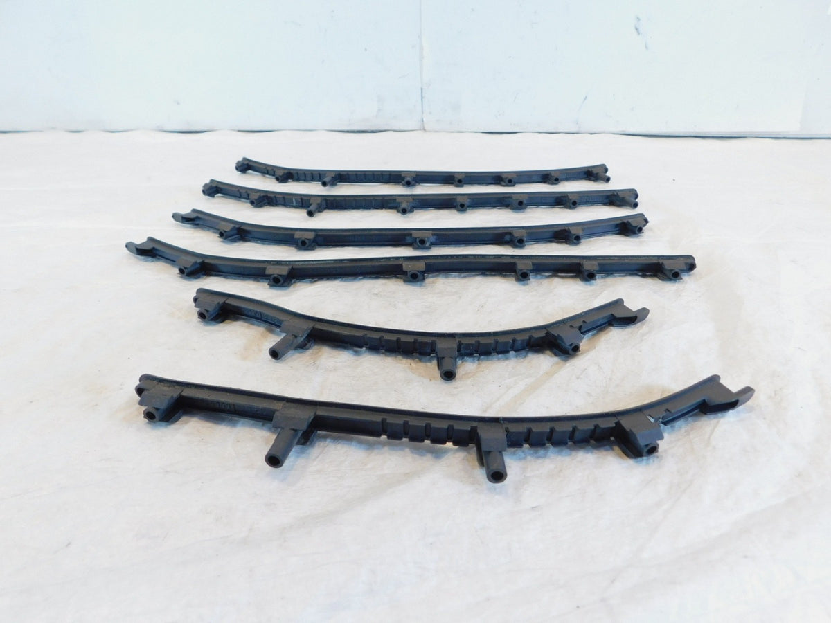 Piaggio Vespa LX LXV S 50 125 150 Rubber Lower Central Foot Mat Strips - C3 Cycle