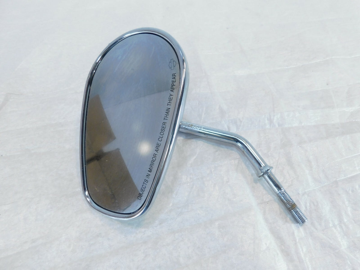 Harley Davidson FXR & Softail & Dyna & Sportster Left Tear Drop Rear View Mirror - C3 Cycle