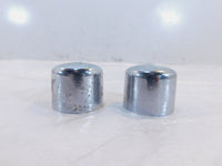 Harley Davidson Touring Dyna Softail Sportster Chrome Front Axle Nut Covers - C3 Cycle
