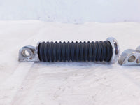 Harley Davidson FXR Dyna Sportster & Softail Black Rubber Footpegs Footrests - C3 Cycle