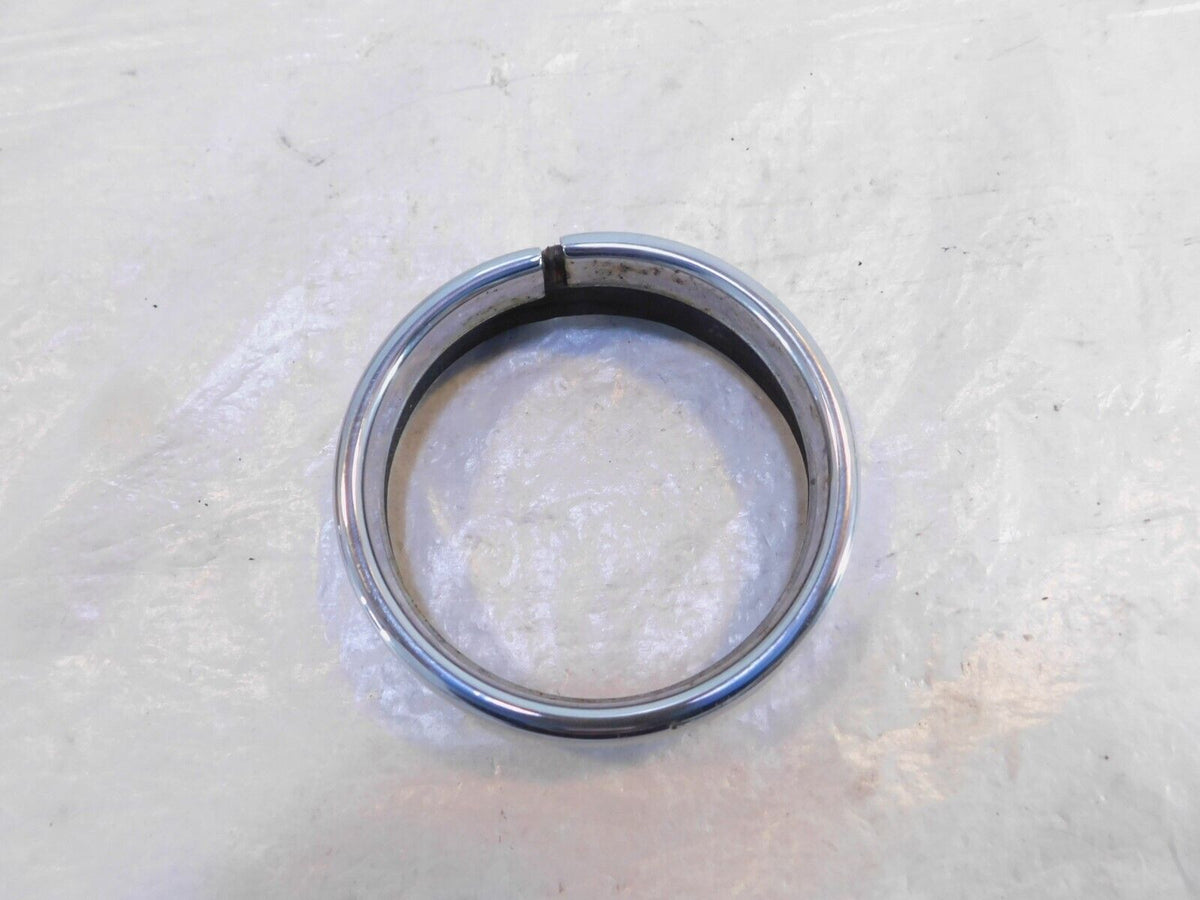 Harley Touring Electra Glide & Softail Passing Fog Light Lamp Chrome Trim Ring - C3 Cycle