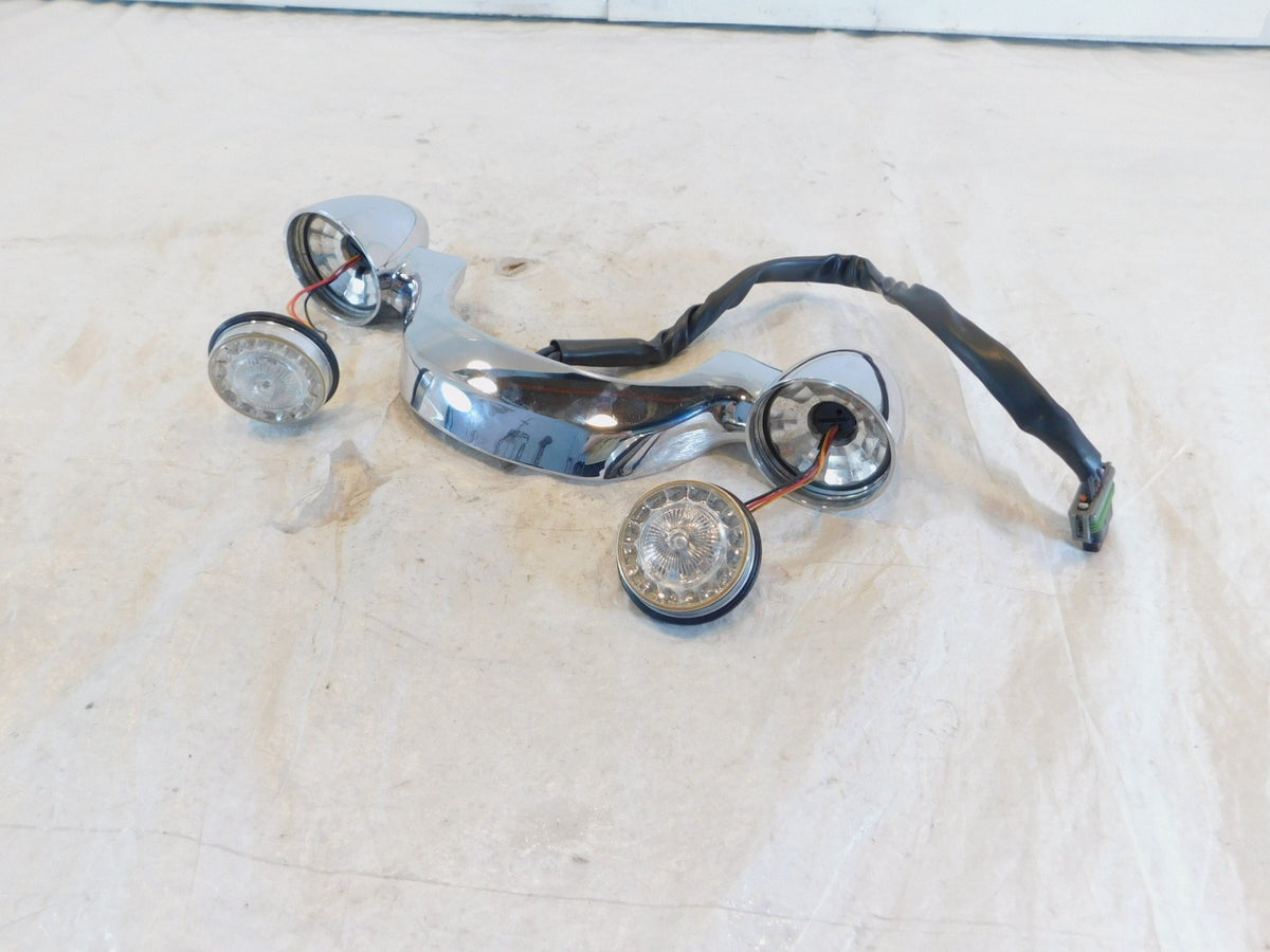 2010-2022 Harley Davidson Road & Street Glide Rear Fender Turn Signal Indicators - C3 Cycle