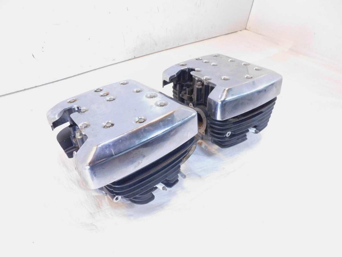 Kawasaki Vulcan 1500 VN1500 Classic & Drifter Chrome Front & Rear Cylinder Heads - C3 Cycle