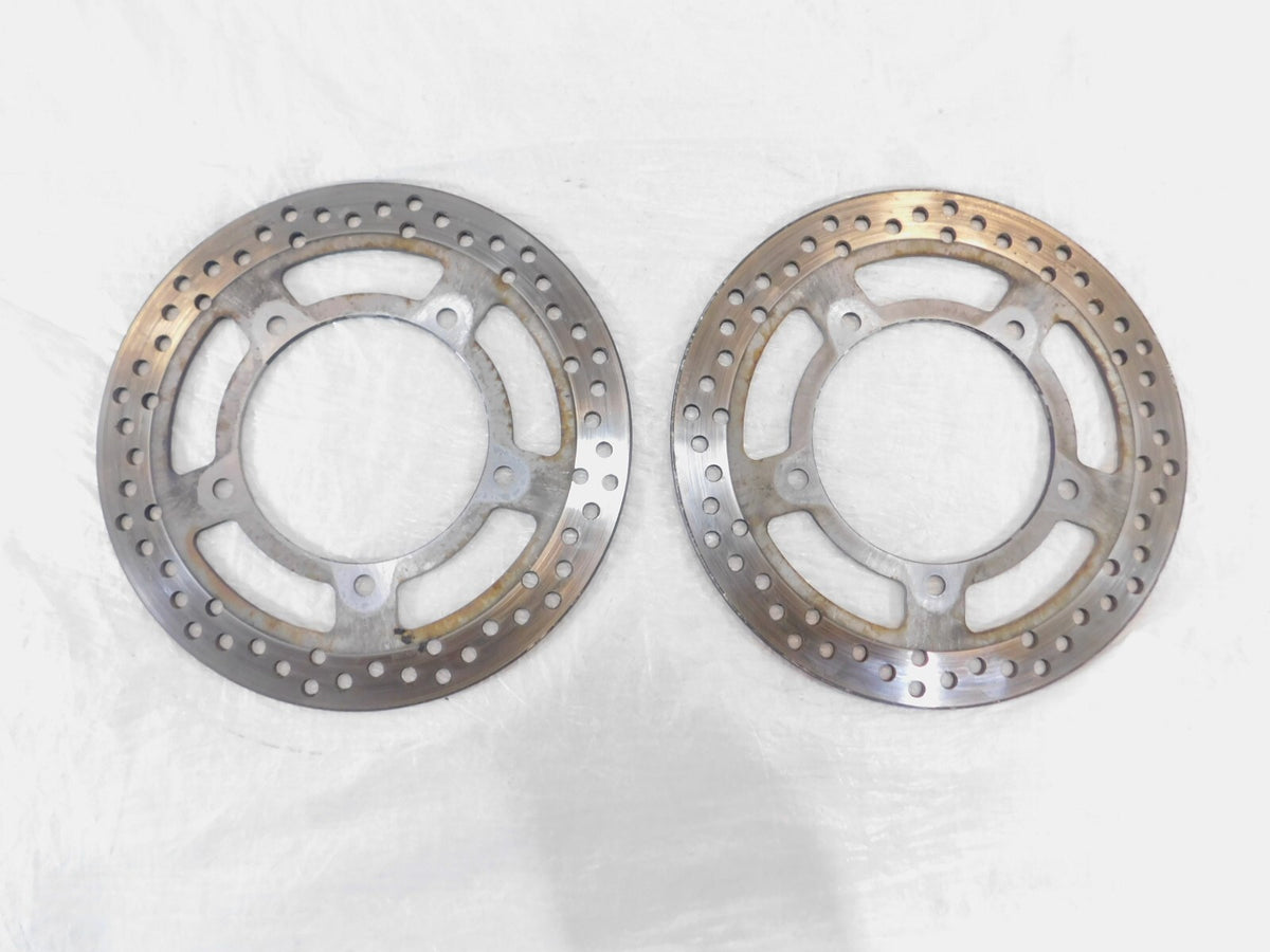 2007-2011 Suzuki Burgman 400 AN400 Front Wheel Left/Right Brake Disc Rotors - C3 Cycle