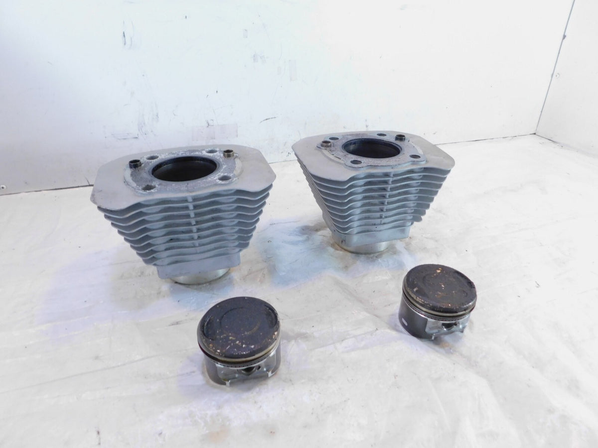 Harley Davidson Sportster 883 Custom & Low Silver Cylinders Barrels w/ Pistons - C3 Cycle