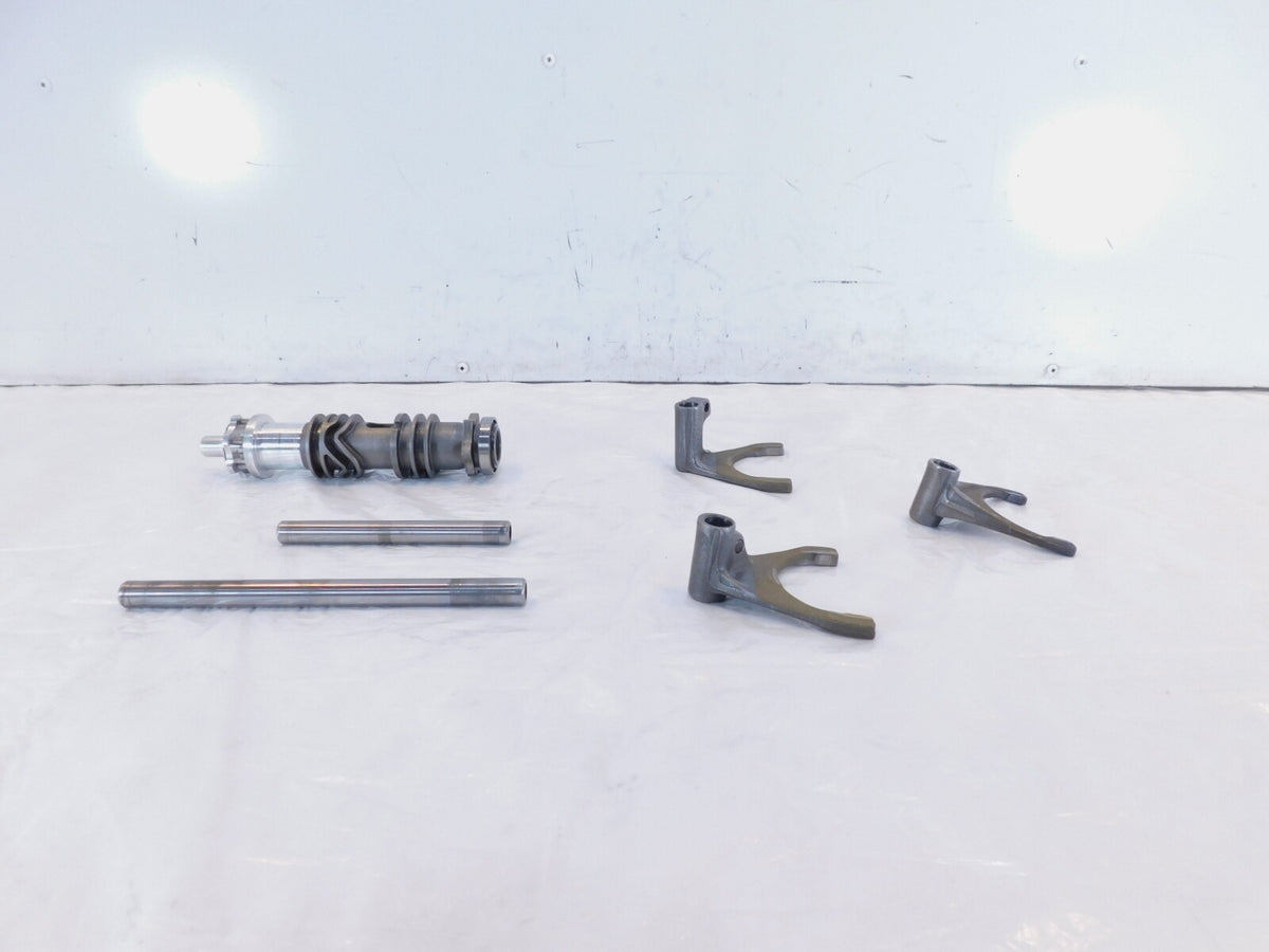 Harley Davidson Dyna Softail 6 Speed Transmission Shift Shifter Forks & Cam Drum